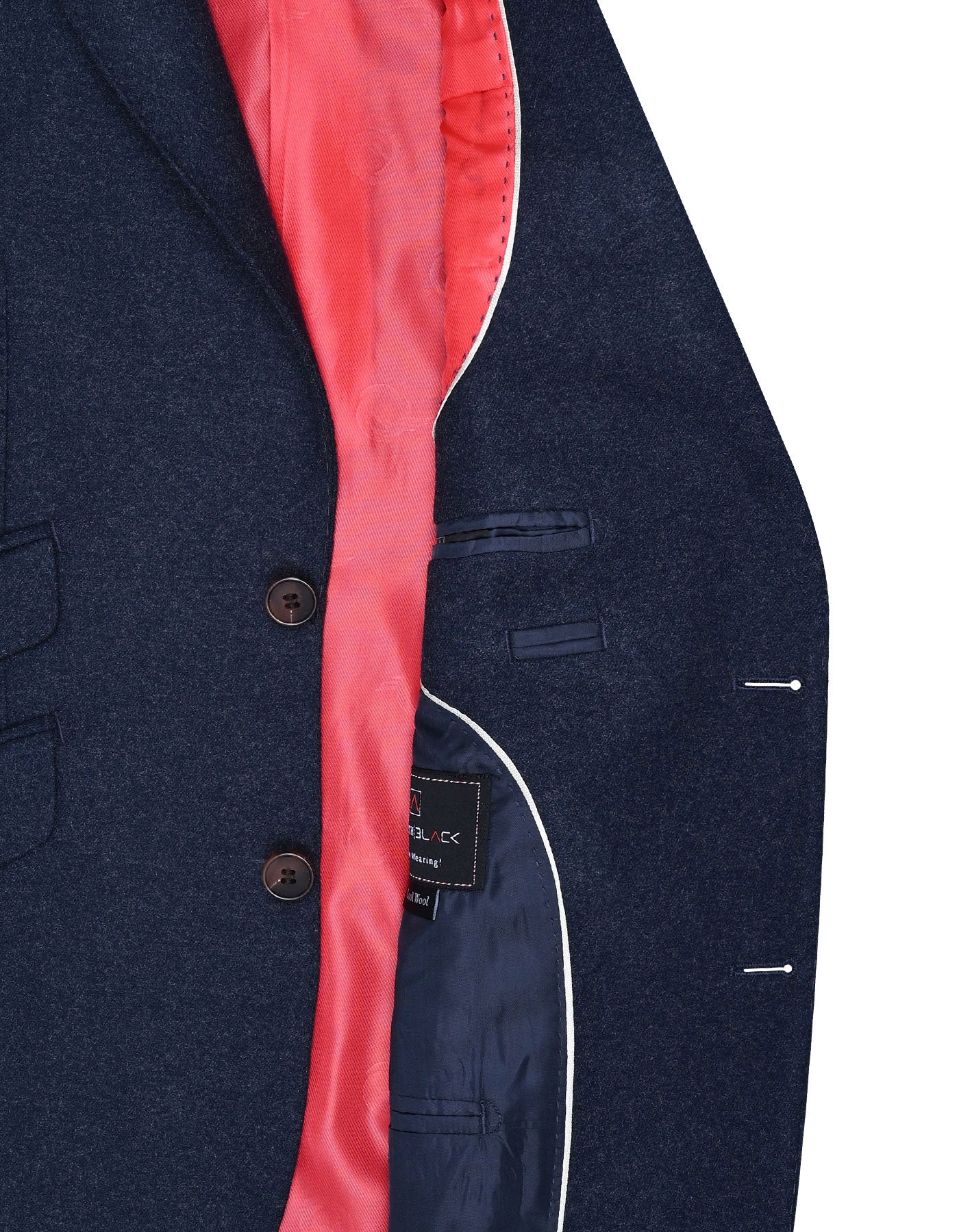 Blue Tailored Smart Fit Coat CC2515-42