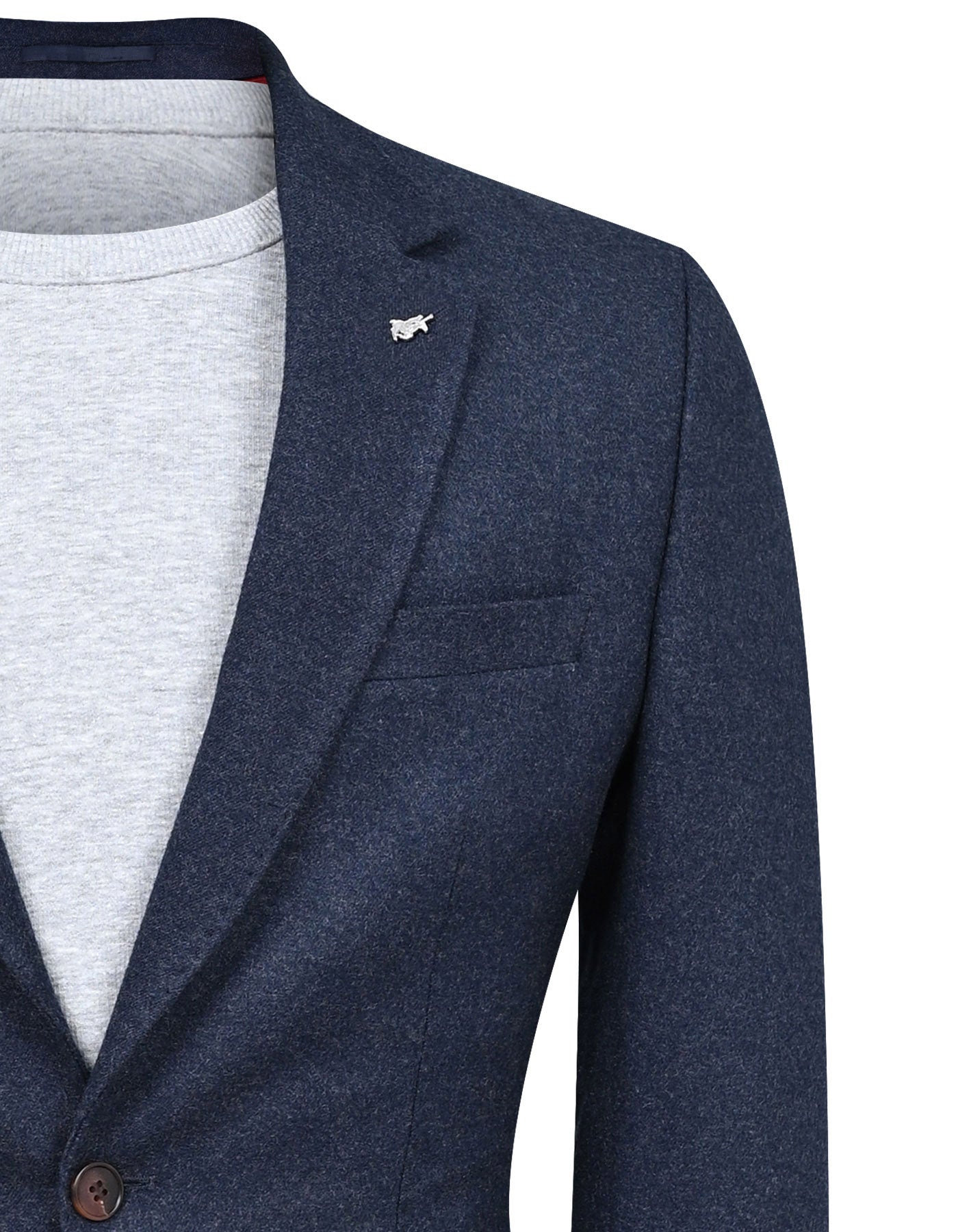 Blue Tailored Smart Fit Coat CC2515-36