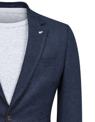 Blue Tailored Smart Fit Coat CC2515-36