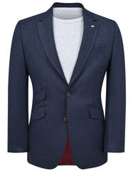Blue Tailored Smart Fit Coat CC2515-34
