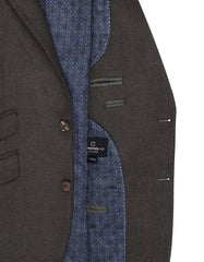 Chocolate Tailored Smart Fit Coat CC2516-42