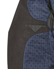 Chocolate Tailored Smart Fit Coat CC2516-44