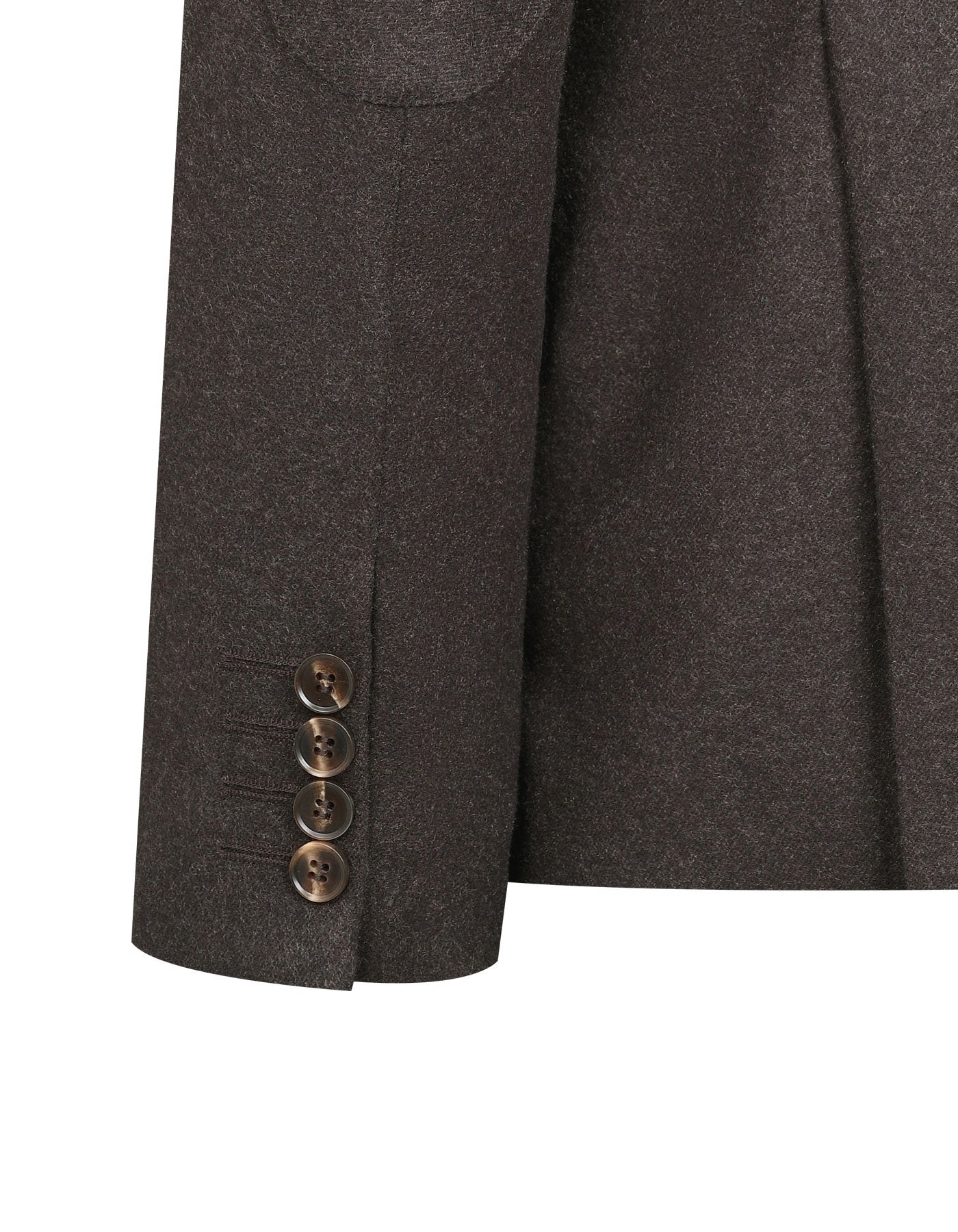 Chocolate Tailored Smart Fit Coat CC2516-40