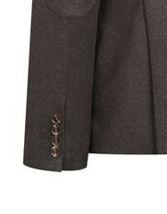 Chocolate Tailored Smart Fit Coat CC2516-40