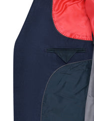 Navy Tailored Smart Fit Coat CC2517-44