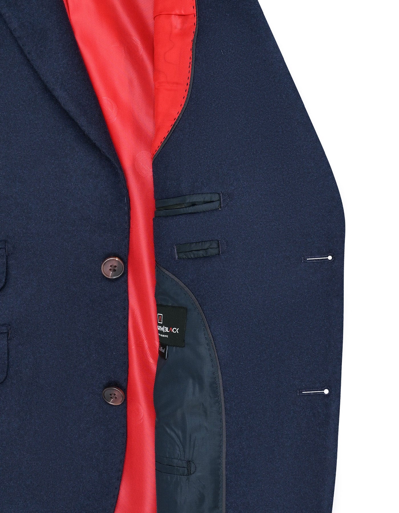 Navy Tailored Smart Fit Coat CC2517-42