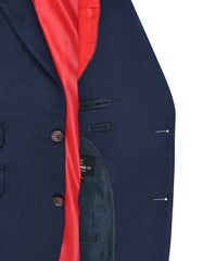 Navy Tailored Smart Fit Coat CC2517-42