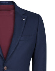 Navy Tailored Smart Fit Coat CC2517-36