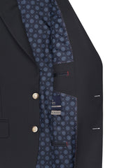 Black Tailored Smart Fit Coat CC2518-42