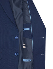 D Blue Tailored Smart Fit Coat CC2521-42
