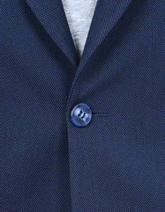 D Blue Tailored Smart Fit Coat CC2521-38