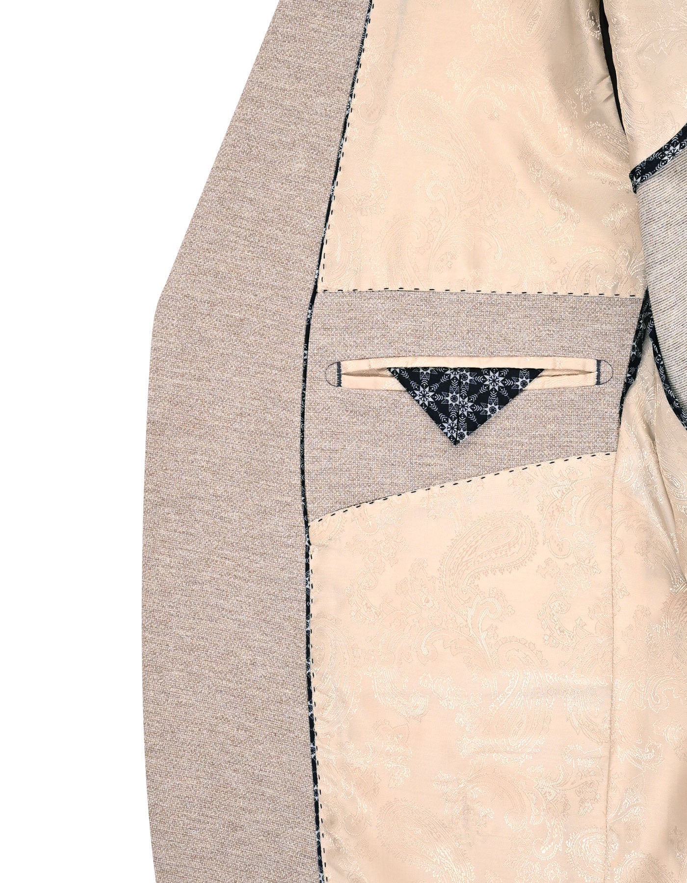Beige Smart Fit Coat CC2618-44