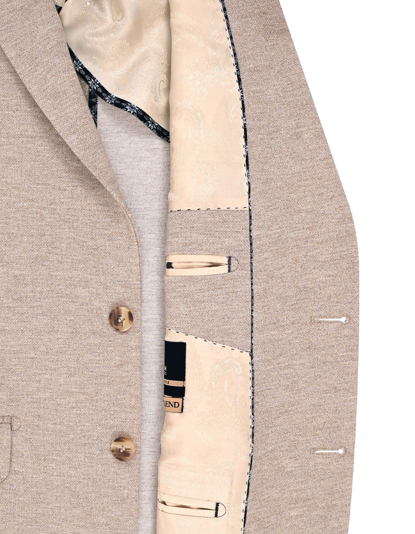 Beige Smart Fit Coat CC2618-42