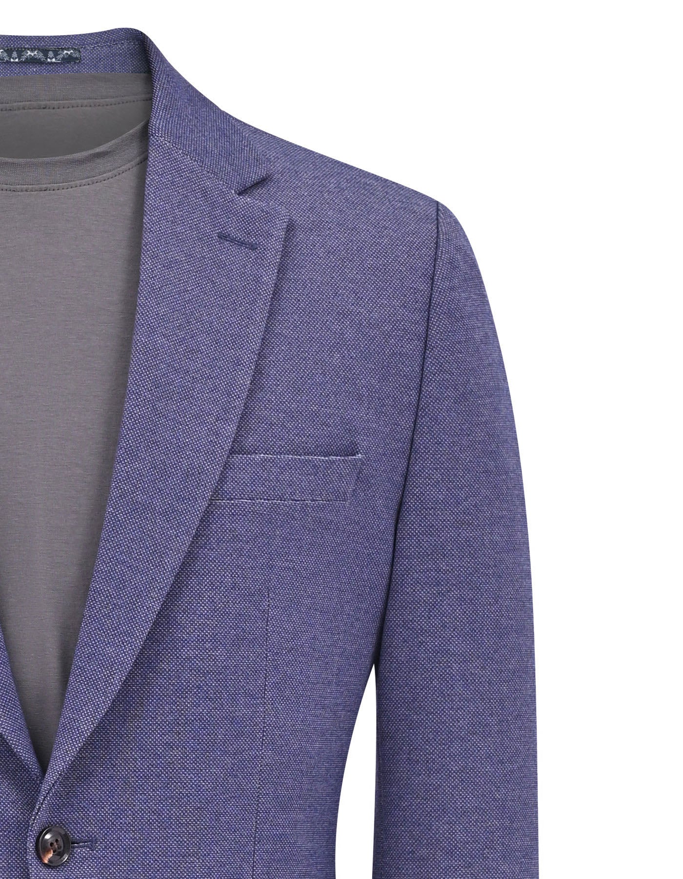 Blue Smart Fit Coat CC2619-36