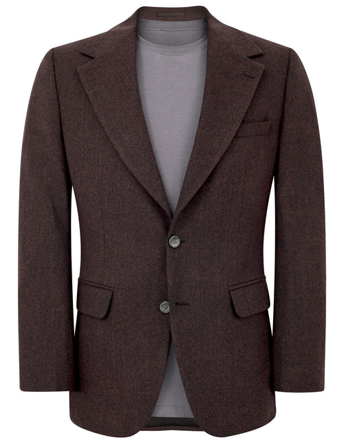 Maroon Smart Fit Single-Breasted Blazer