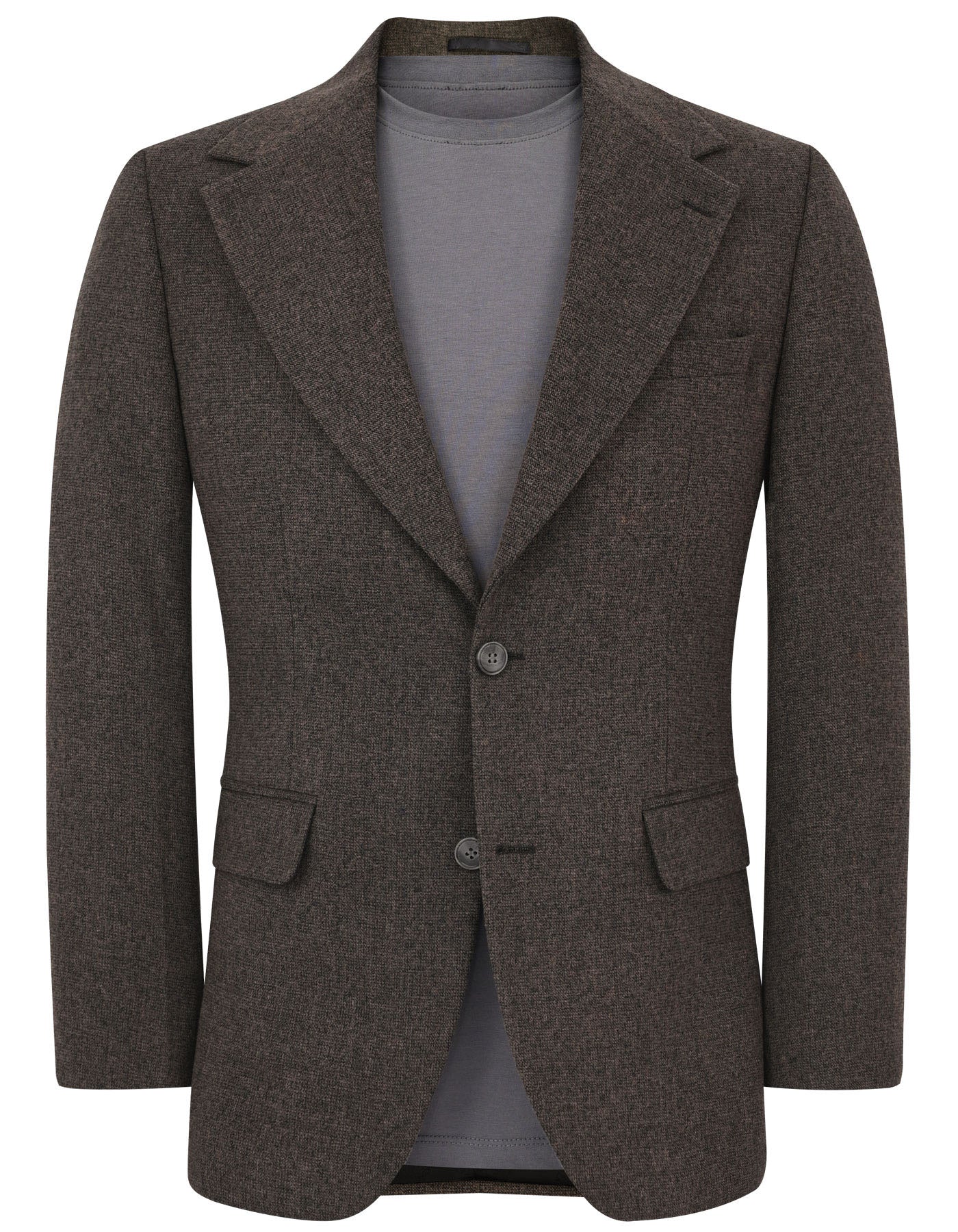 Brown Smart Fit Coat CC2623S-34