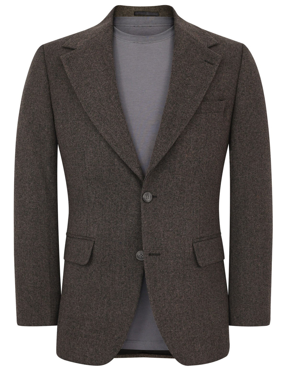 Brown Smart Fit Coat CC2623S-34