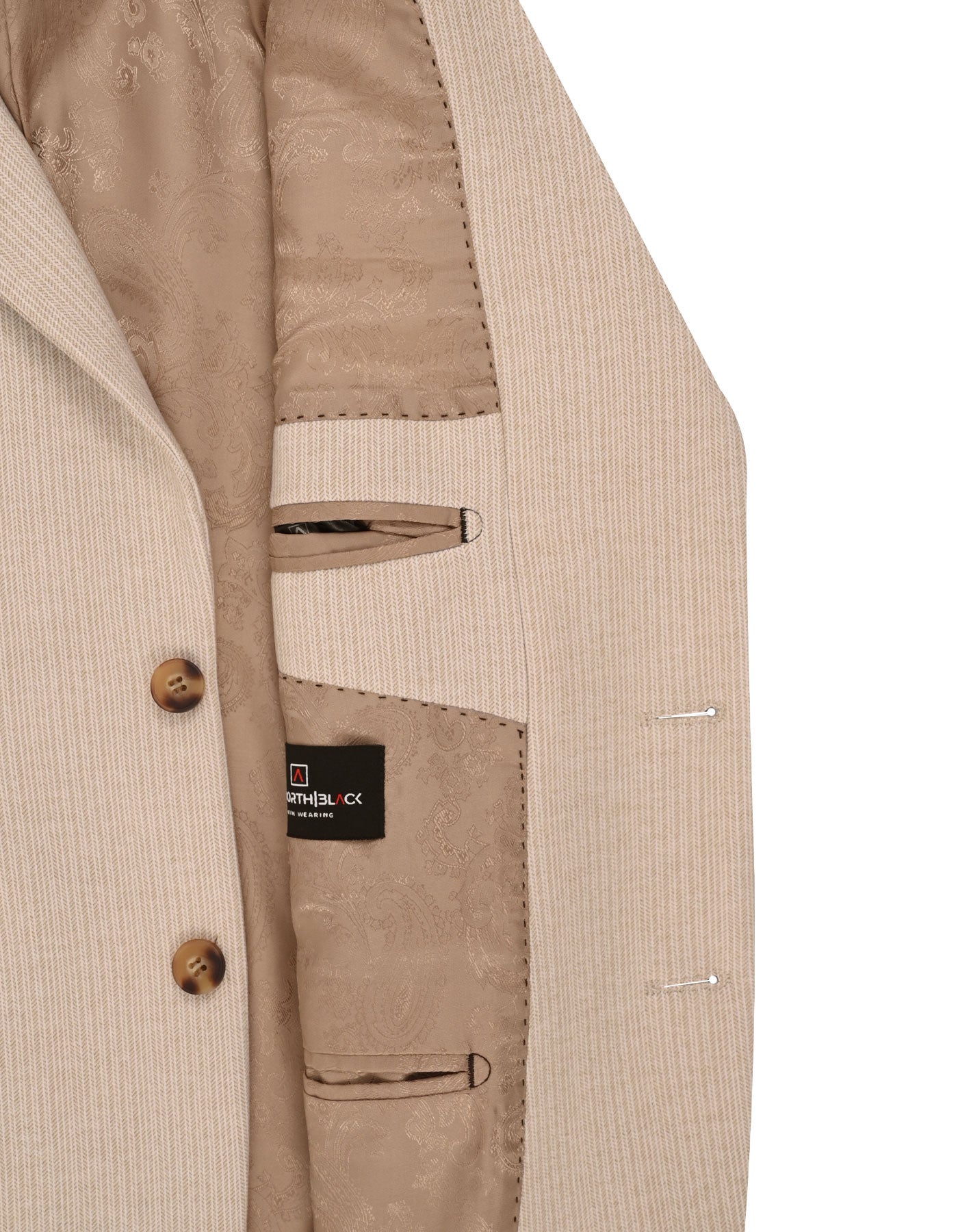 Beige Smart Fit Coat CC2624-42