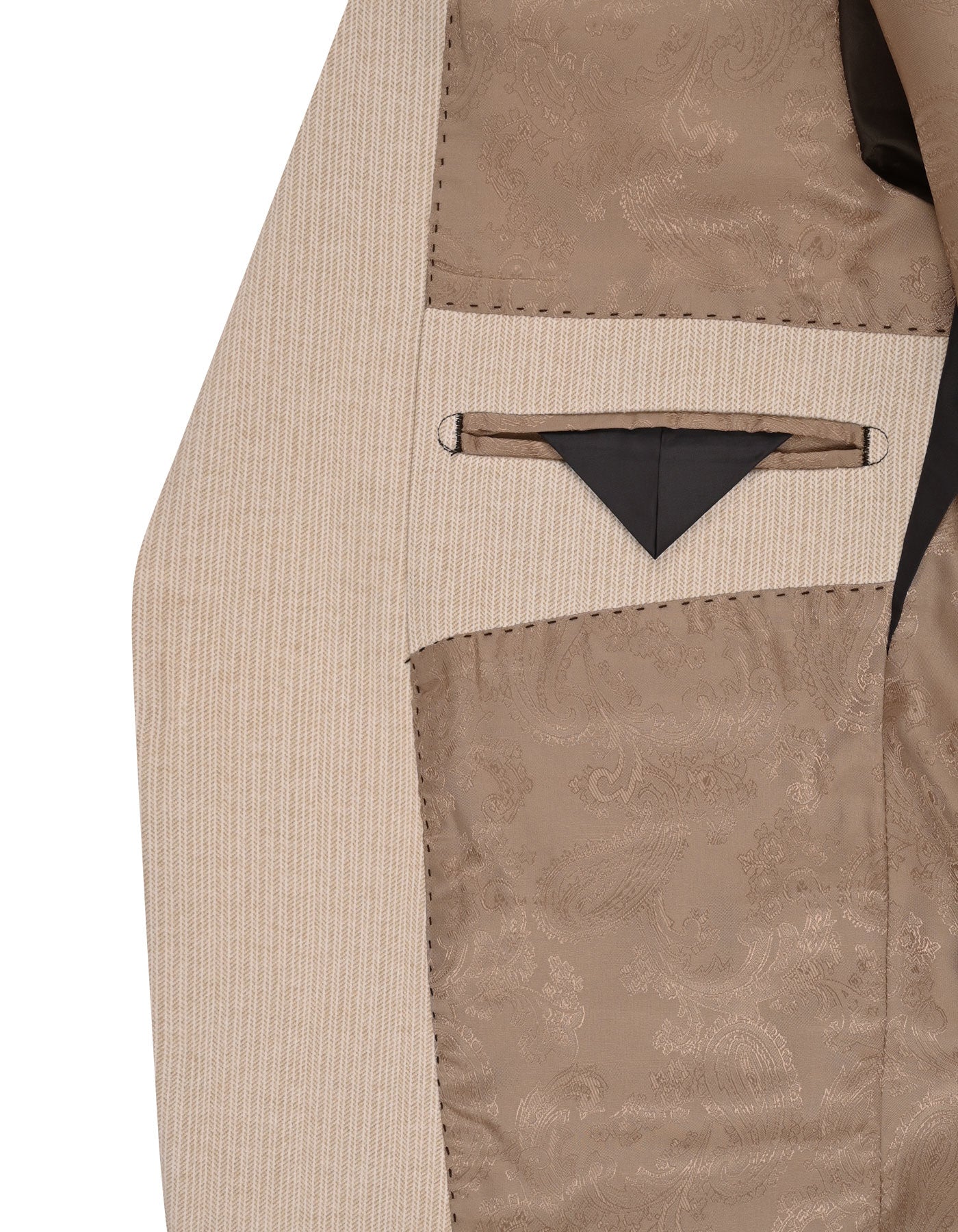Beige Smart Fit Coat CC2624-44