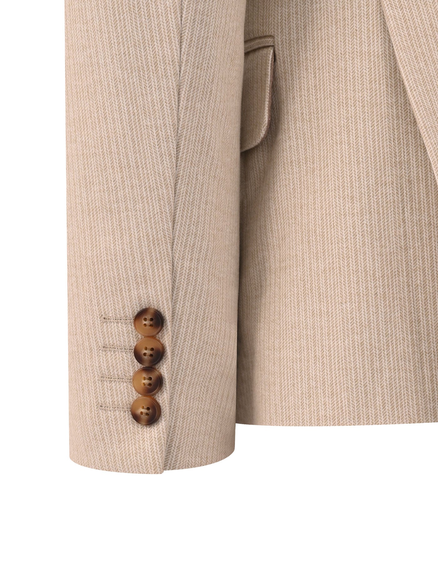 Beige Smart Fit Coat CC2624-40