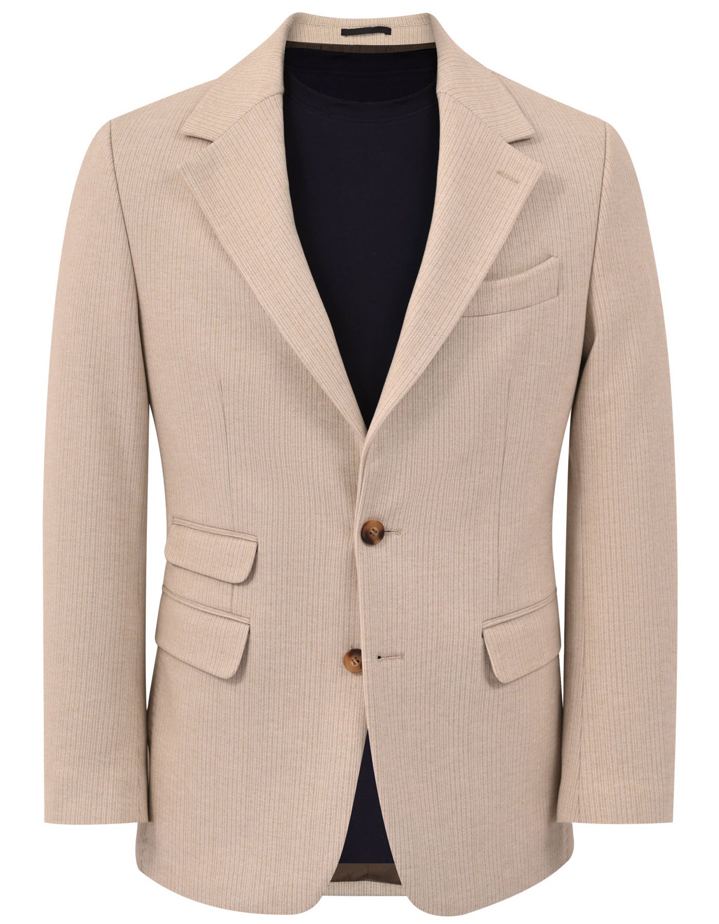 Beige Smart Fit Coat CC2624-34