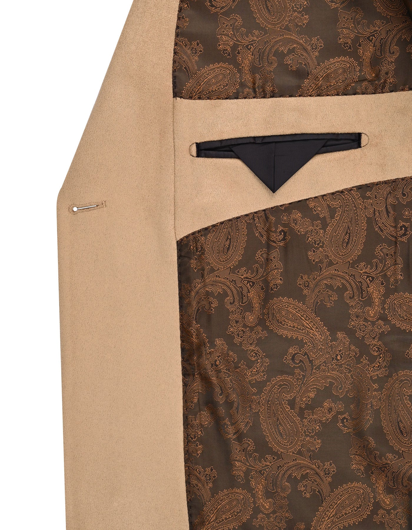 Beige Smart Fit Coat CC2632-44