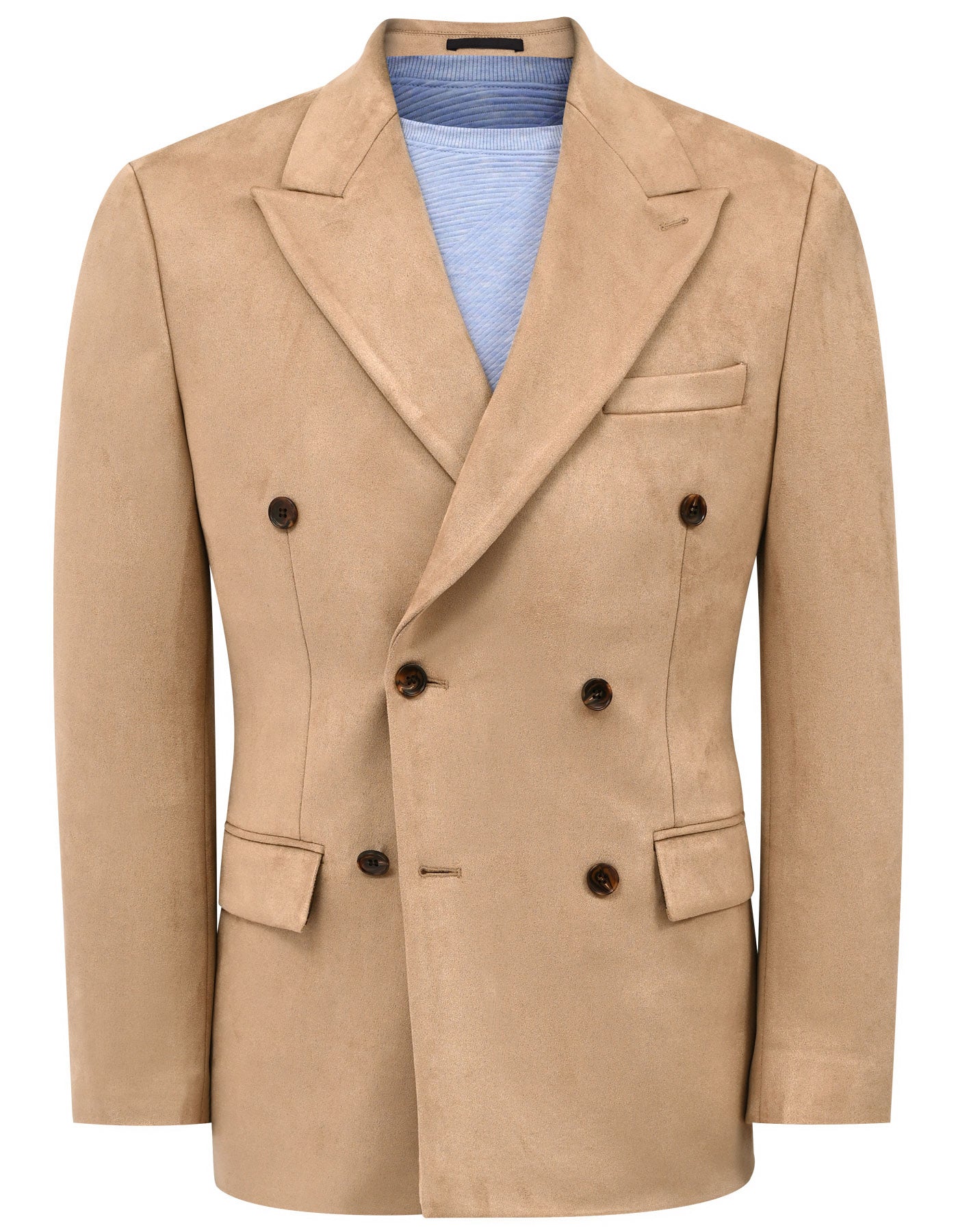 Beige Smart Fit Coat CC2632-34