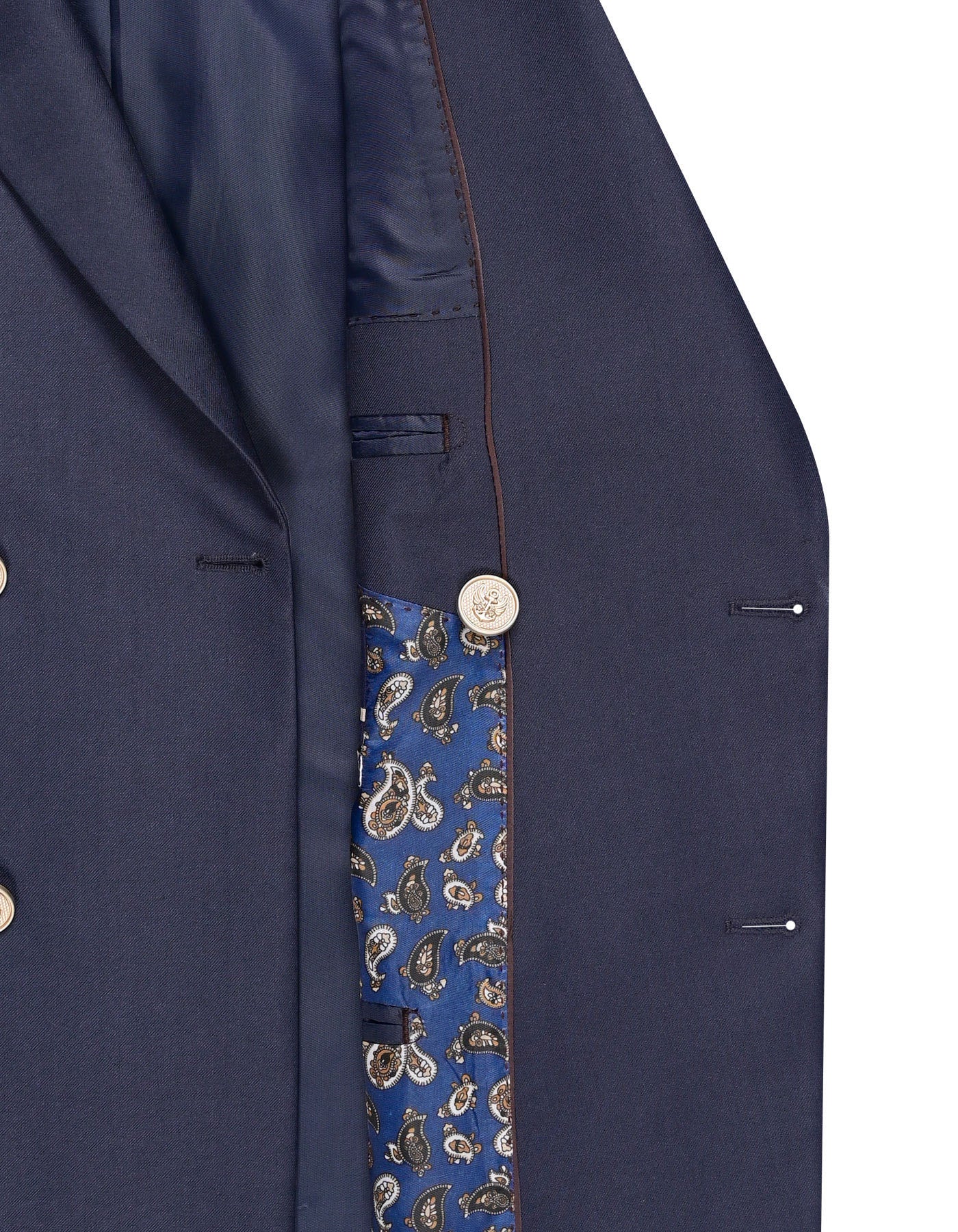 Navy Classic Fit Coat CC2688C-42