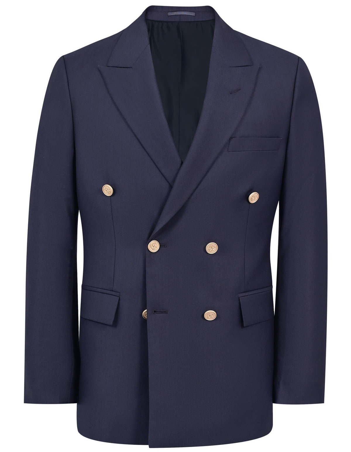 Navy Classic Fit Coat CC2688C-34