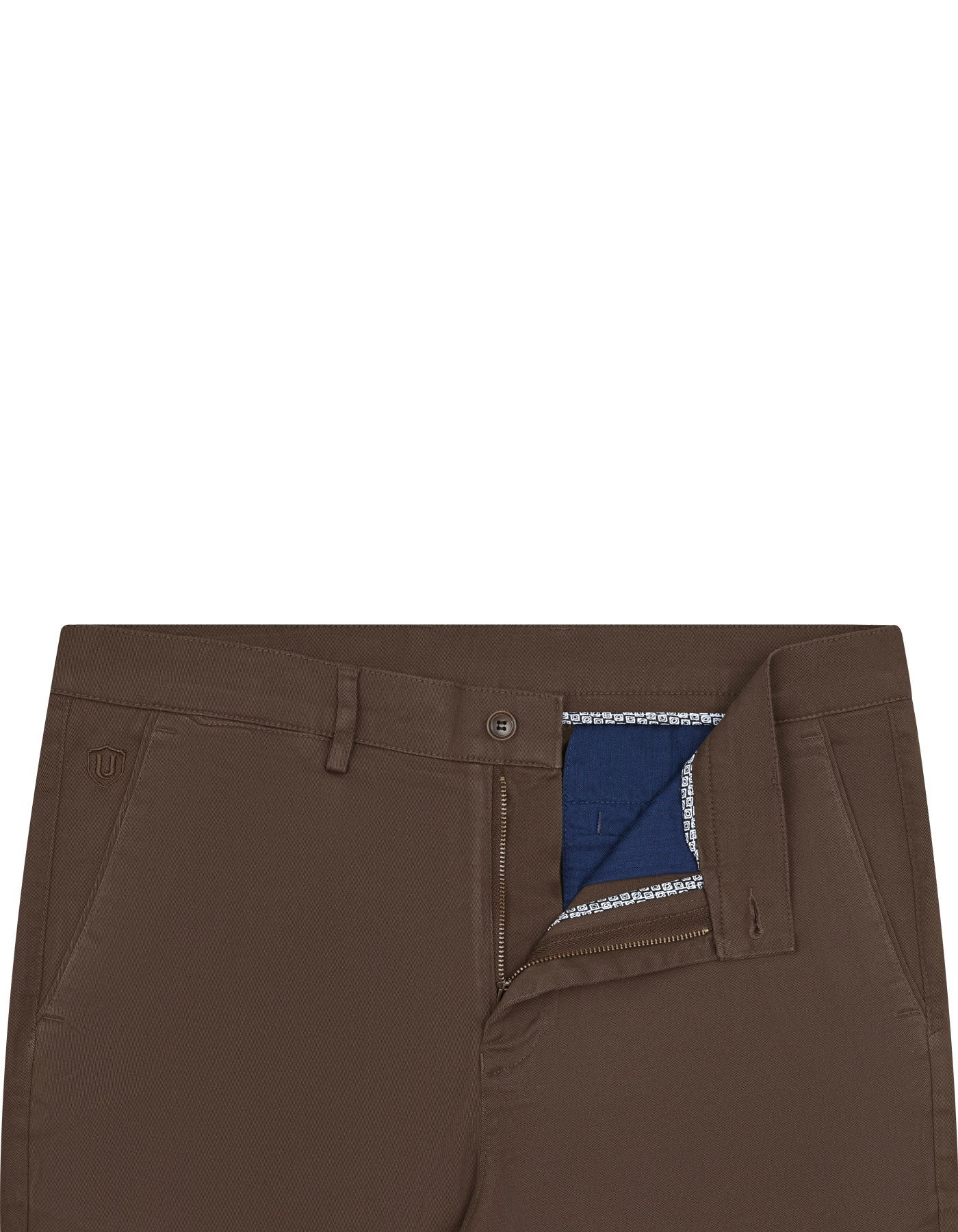 D Brown Smart Fit Chino CH2406S-32