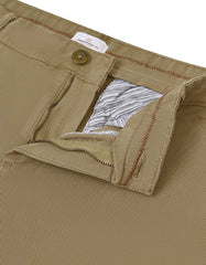 Olive Plain Classic Fit Chino
