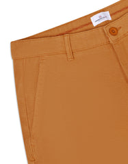 Camel Plain Classic Fit Chino