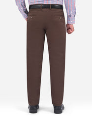 D Brown Smart Fit Chino CH2601-38
