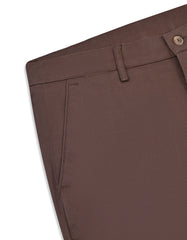 D Brown Smart Fit Chino CH2601-34