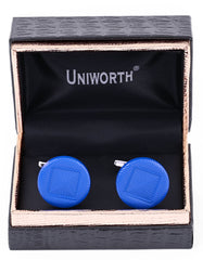 Blue Cufflink