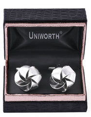 Silver Cufflink