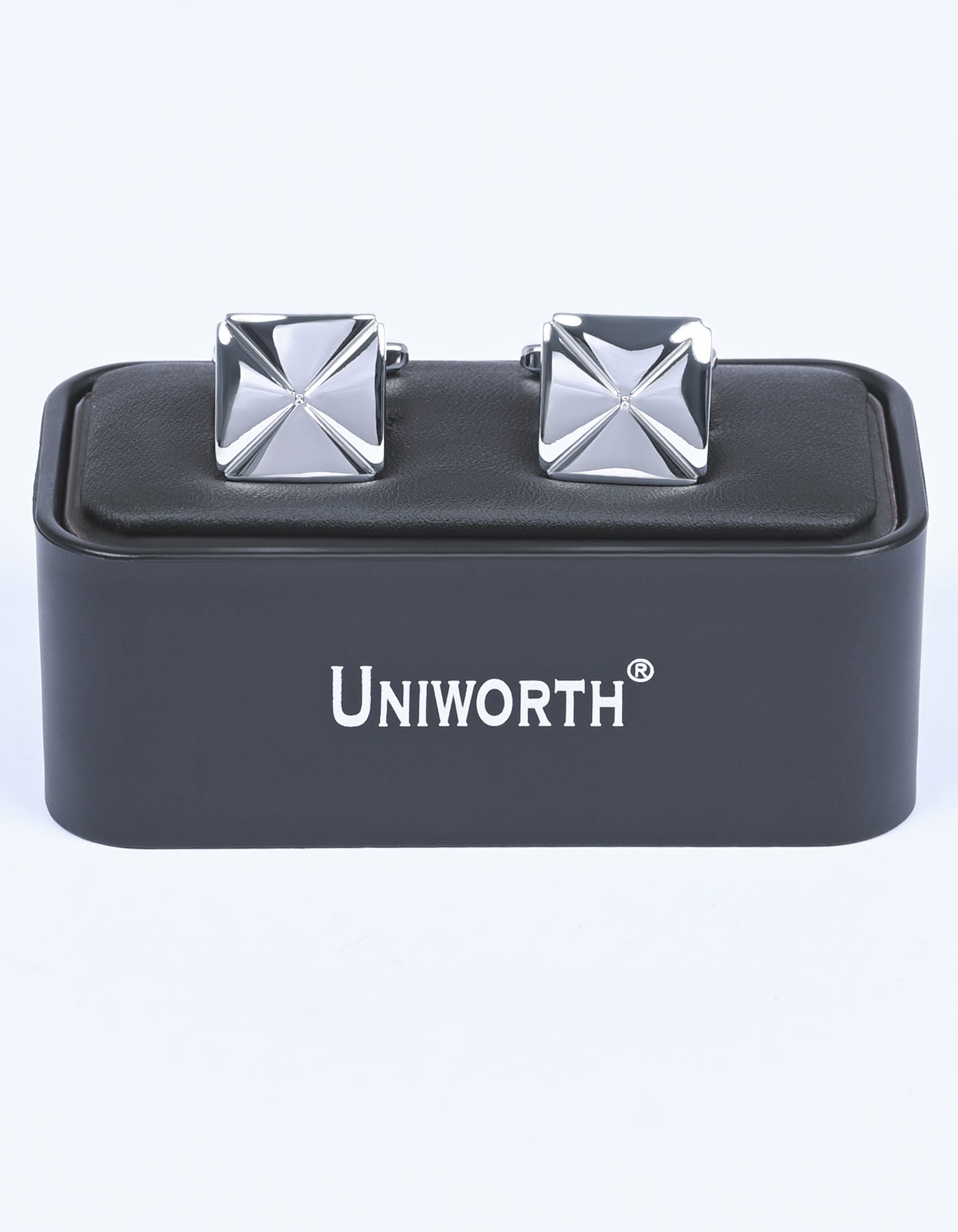 Silver Metal Cufflink