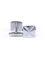 Silver Metal Cufflink