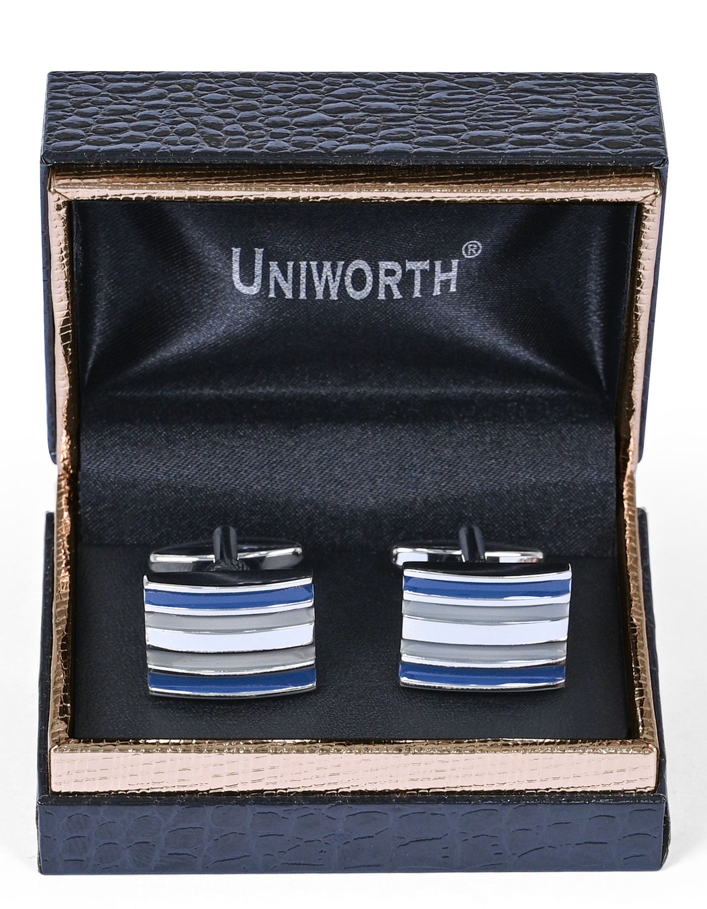 Blue Square Cufflink
