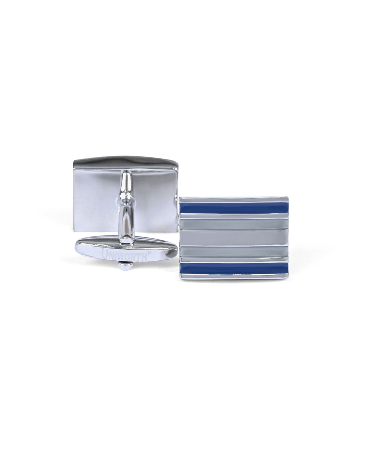 Blue Square Cufflink