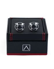 Black Shiny Cufflink
