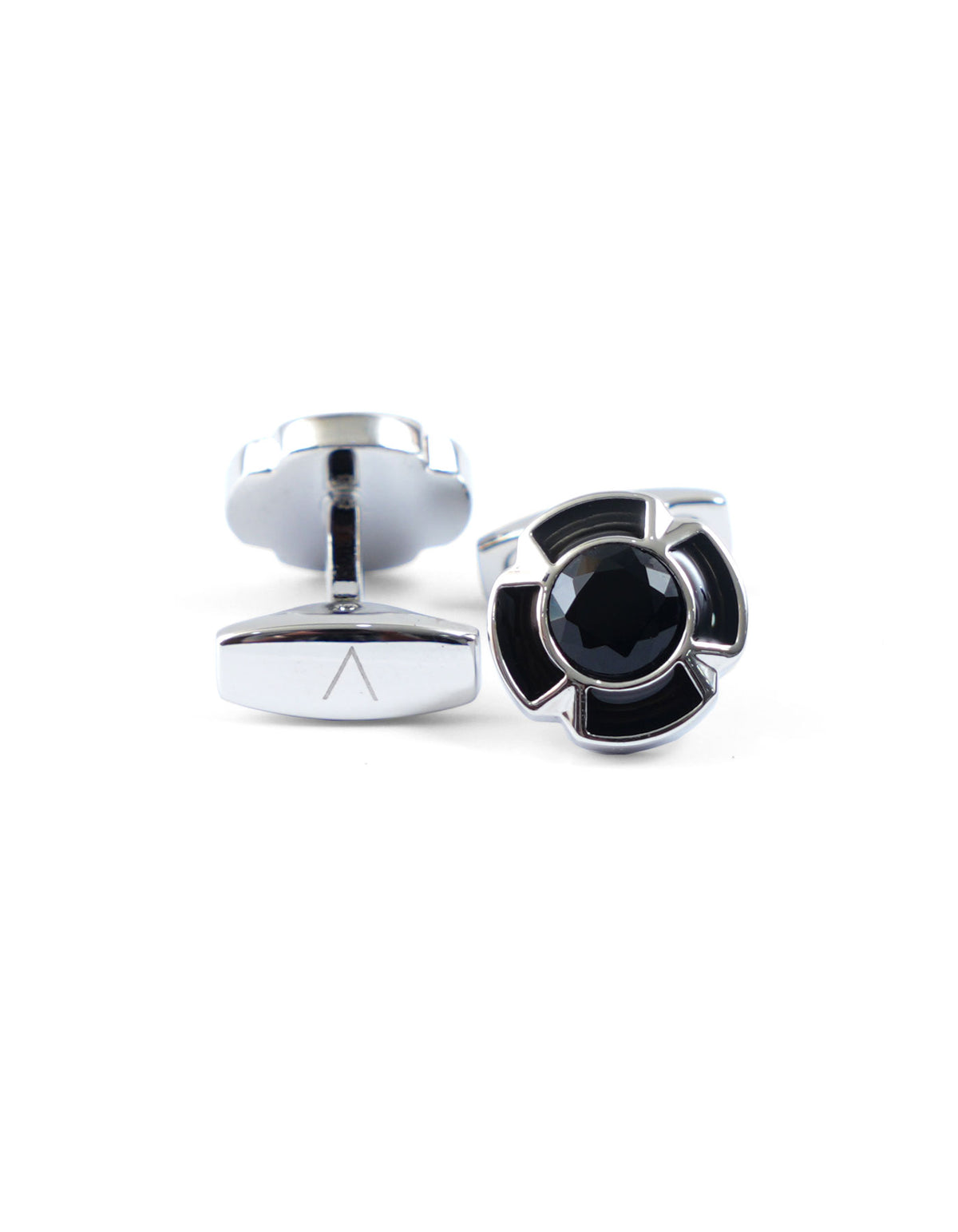 Black Shiny Cufflink
