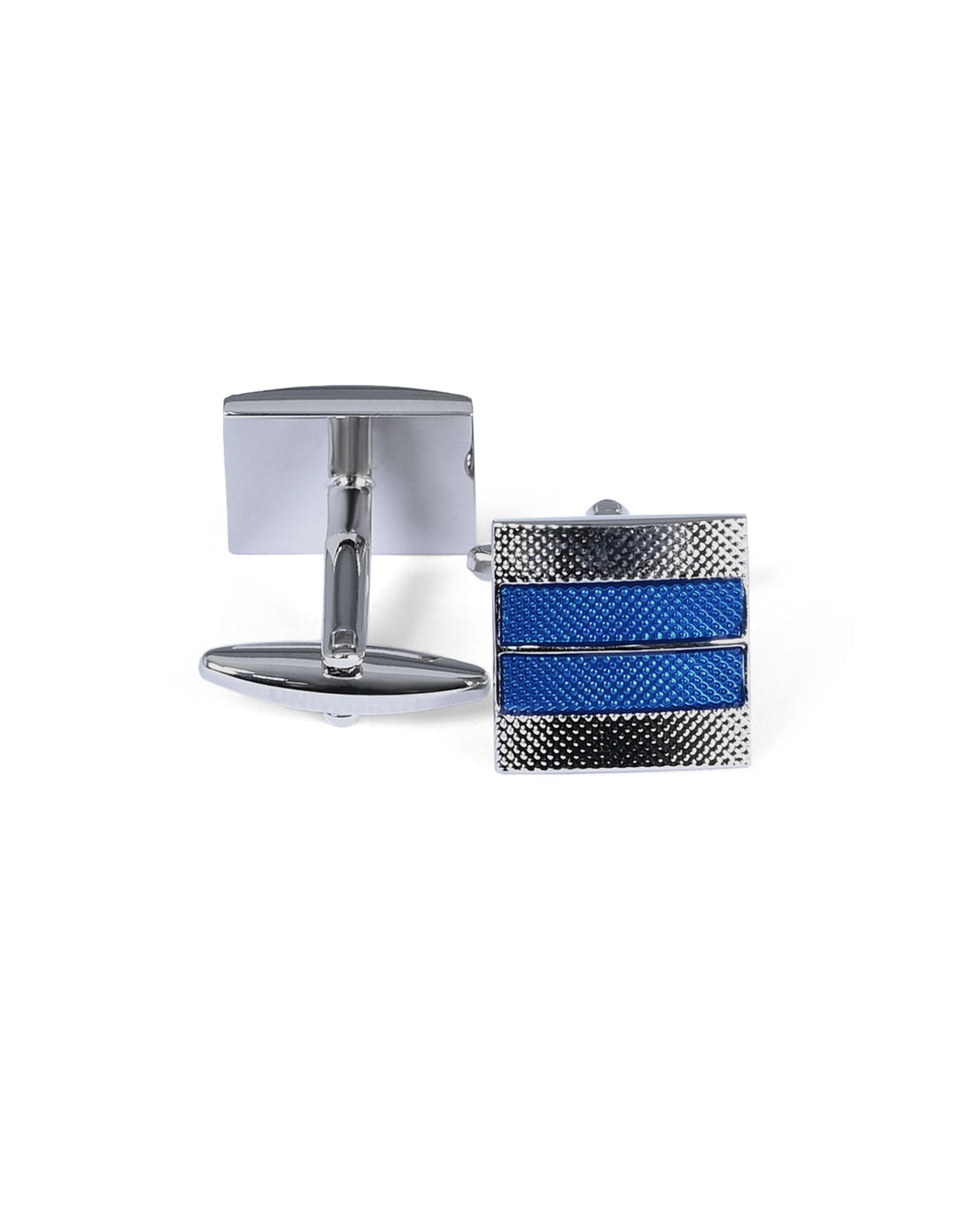 Blue Square Cufflink