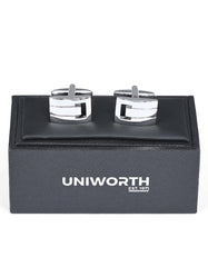 Silver Shiny Cufflink