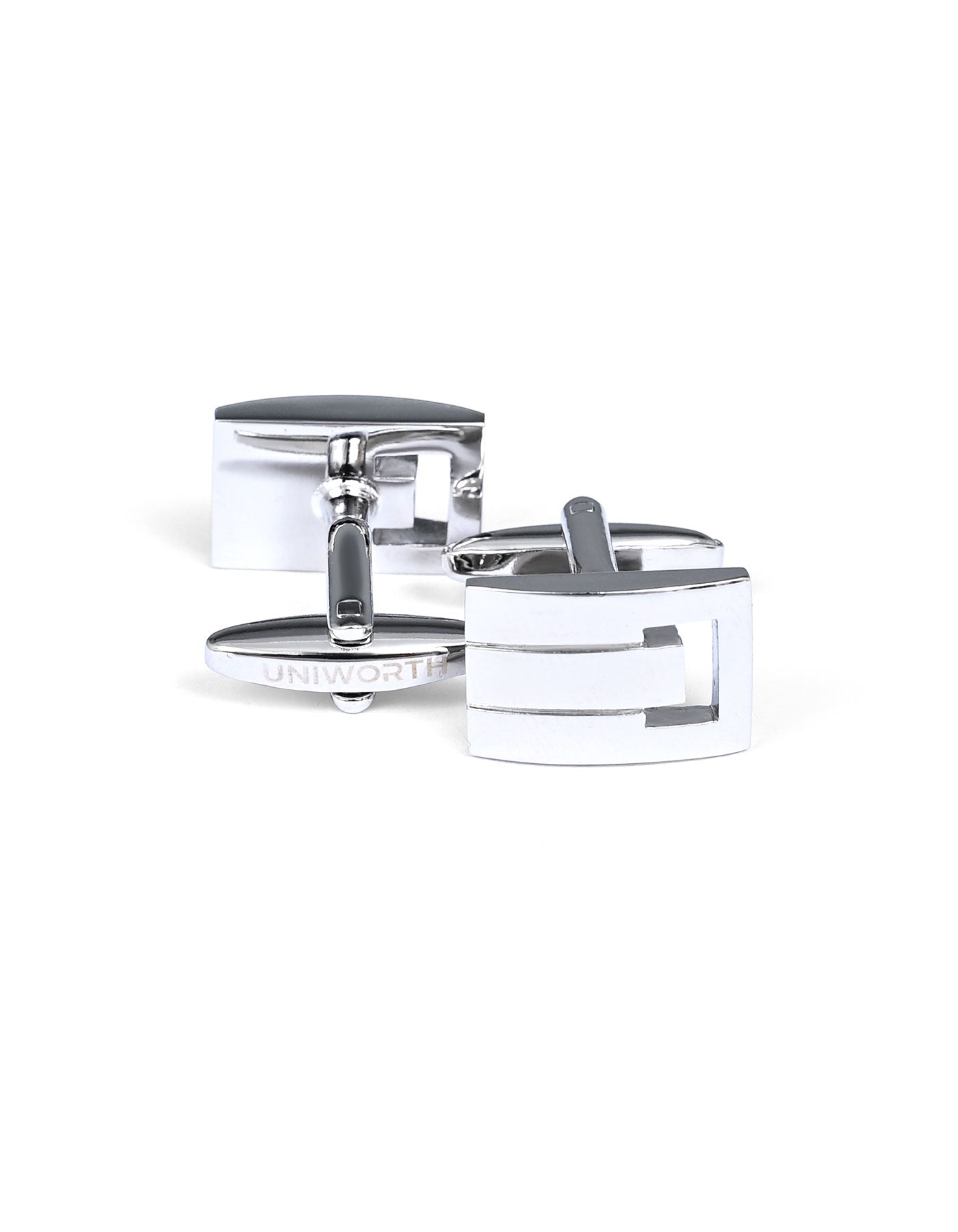Silver Shiny Cufflink