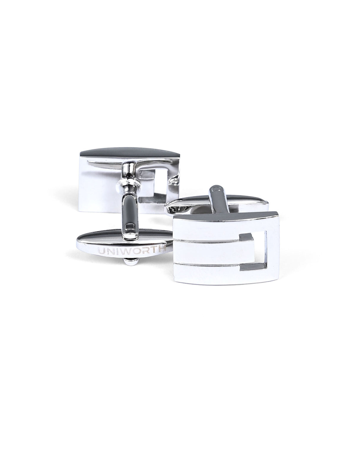 Silver Shiny Cufflink