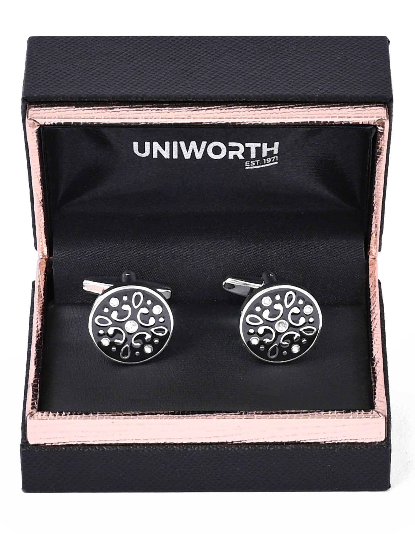Silver Circle Cufflink