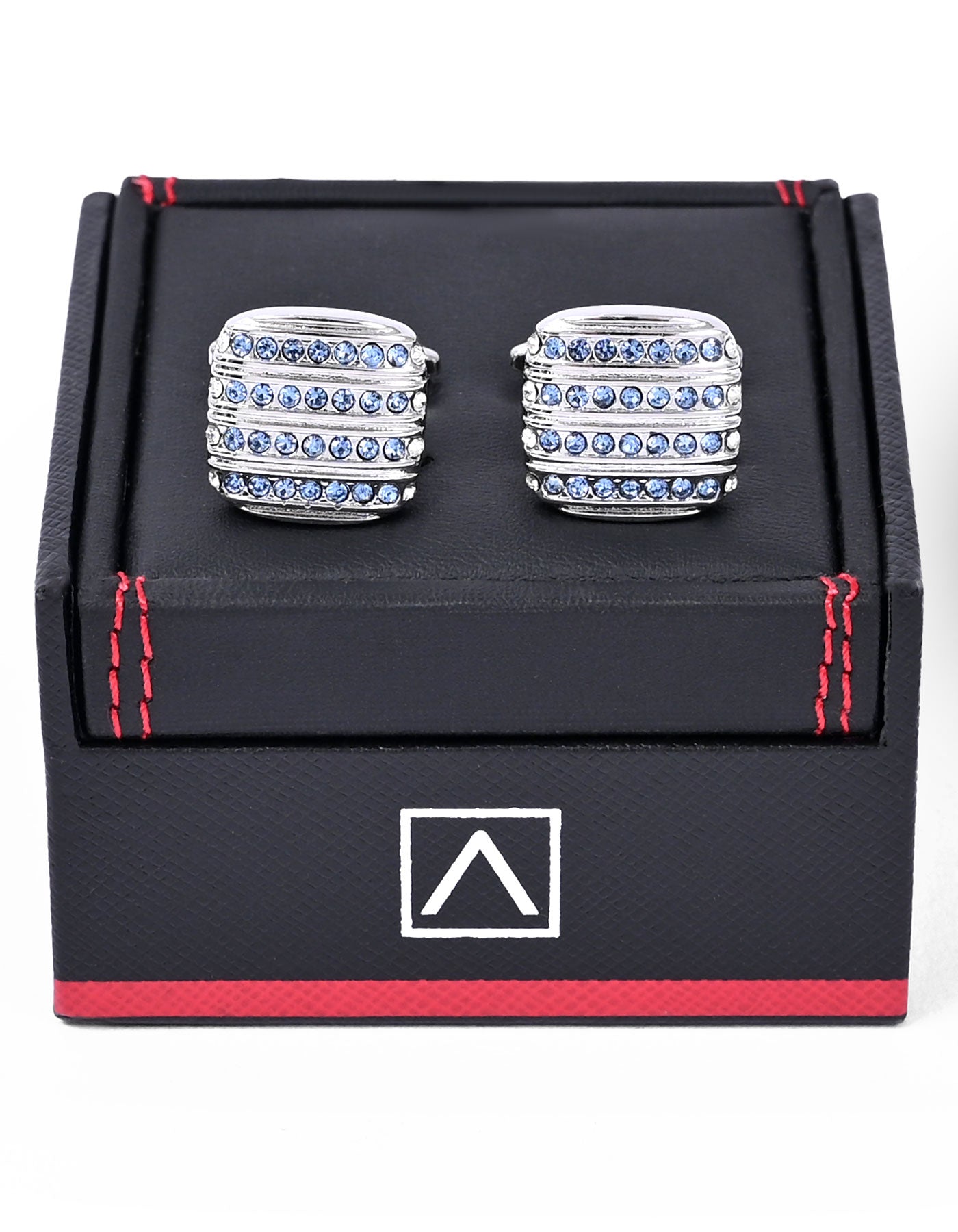 Blue Enamel Cufflink