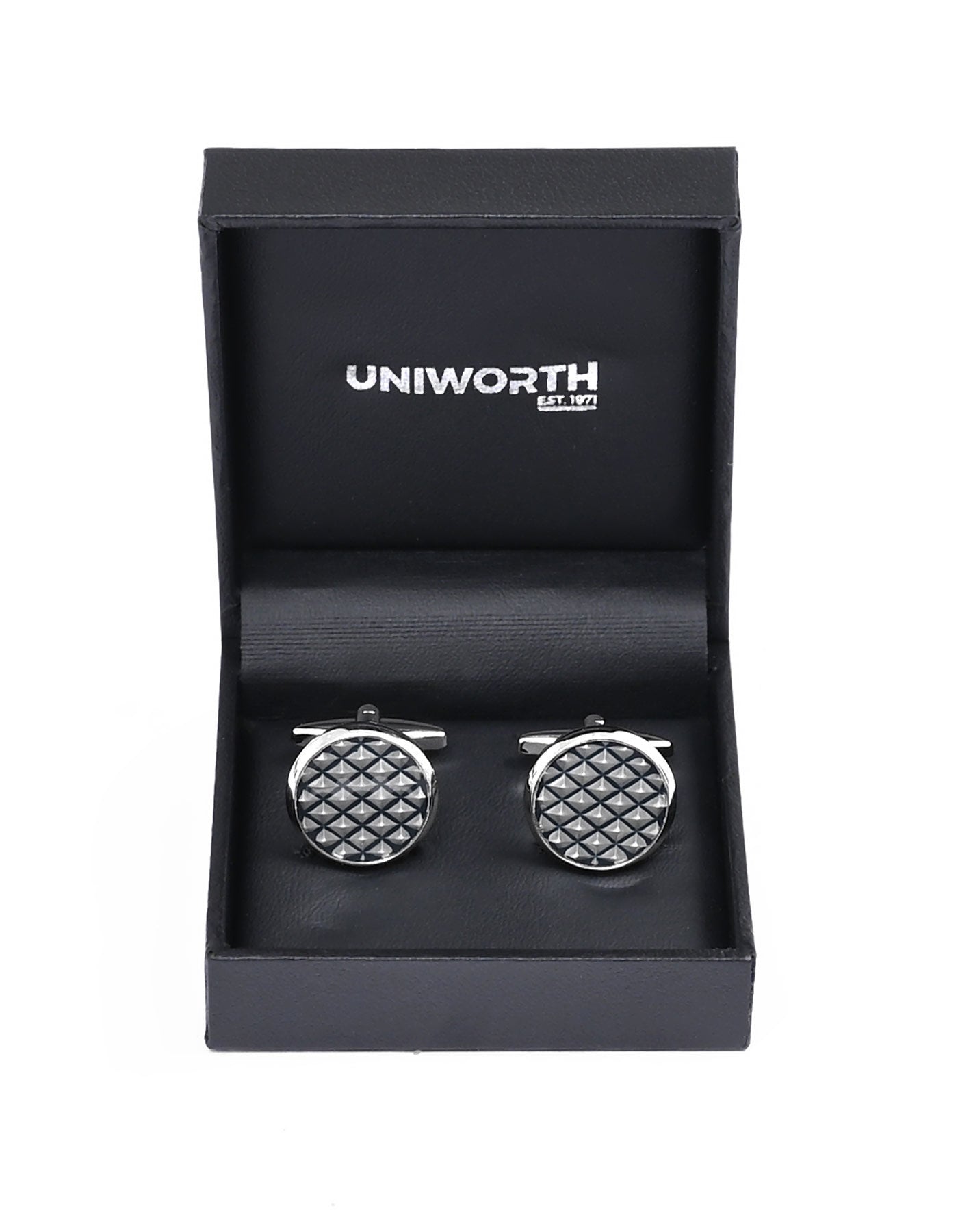 Blue Circle Cufflink