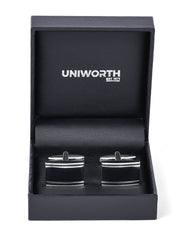 Black Rectangle Cufflink